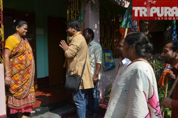 BJP gears up for civic polls, begins door-to-door campaign